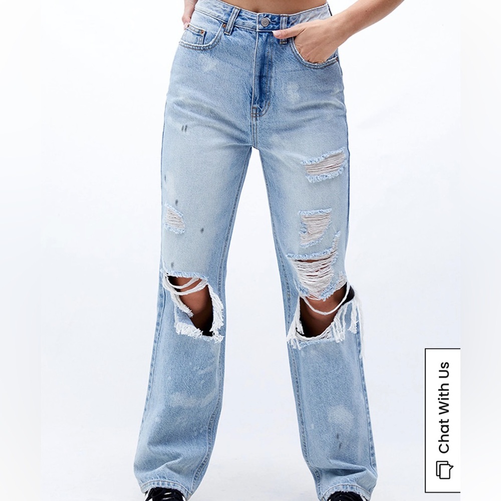 PacSun 90s Boyfriend Distressed Jeans